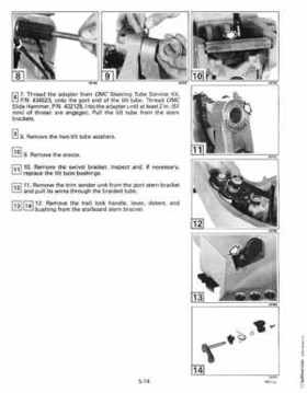 1993 Johnson Evinrude "ET" 60 thru 70 Service Repair Manual, P/N 508284, Page 181
