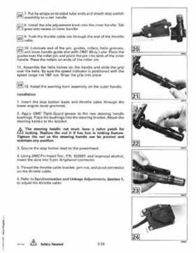 1993 Johnson Evinrude "ET" 60 thru 70 Service Repair Manual, P/N 508284, Page 190