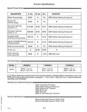 1993 Johnson Evinrude "ET" 60 thru 70 Service Repair Manual, P/N 508284, Page 194