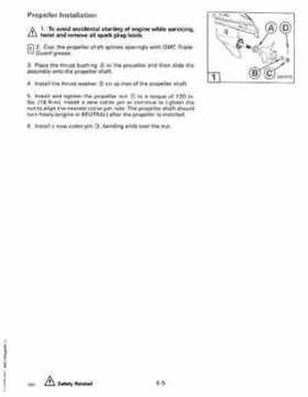 1993 Johnson Evinrude "ET" 60 thru 70 Service Repair Manual, P/N 508284, Page 196