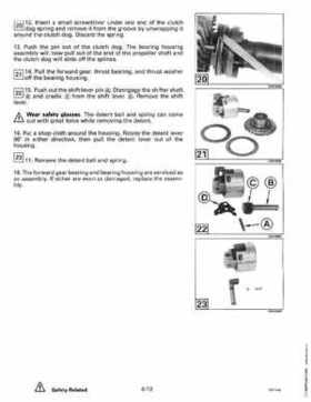 1993 Johnson Evinrude "ET" 60 thru 70 Service Repair Manual, P/N 508284, Page 203