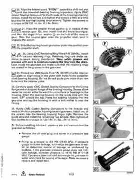 1993 Johnson Evinrude "ET" 60 thru 70 Service Repair Manual, P/N 508284, Page 212