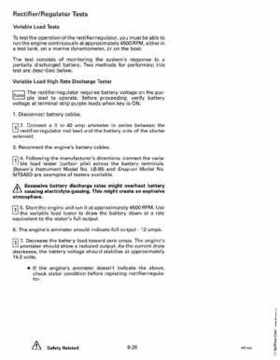 1993 Johnson Evinrude "ET" 60 thru 70 Service Repair Manual, P/N 508284, Page 249