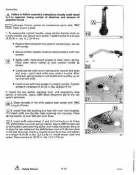 1993 Johnson Evinrude "ET" 60 thru 70 Service Repair Manual, P/N 508284, Page 267