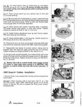 1993 Johnson Evinrude "ET" 60 thru 70 Service Repair Manual, P/N 508284, Page 269