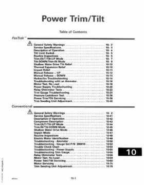 1993 Johnson Evinrude "ET" 60 thru 70 Service Repair Manual, P/N 508284, Page 277