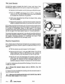 1993 Johnson Evinrude "ET" 60 thru 70 Service Repair Manual, P/N 508284, Page 281