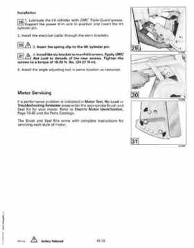 1993 Johnson Evinrude "ET" 60 thru 70 Service Repair Manual, P/N 508284, Page 351