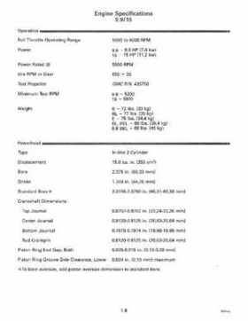 1993 Johnson Evinrude "ET" 9.9 thru 30 Service Repair Manual, P/N 508282, Page 14