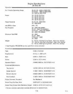 1993 Johnson Evinrude "ET" 9.9 thru 30 Service Repair Manual, P/N 508282, Page 18