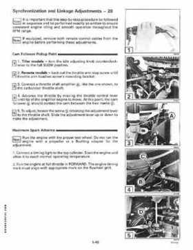 1993 Johnson Evinrude "ET" 9.9 thru 30 Service Repair Manual, P/N 508282, Page 46