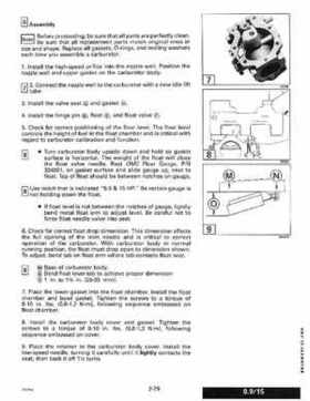 1993 Johnson Evinrude "ET" 9.9 thru 30 Service Repair Manual, P/N 508282, Page 84