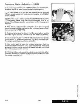 1993 Johnson Evinrude "ET" 9.9 thru 30 Service Repair Manual, P/N 508282, Page 86
