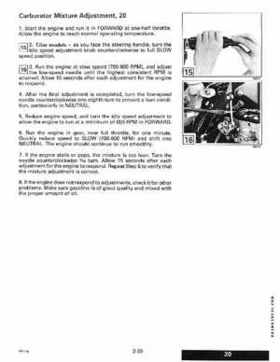 1993 Johnson Evinrude "ET" 9.9 thru 30 Service Repair Manual, P/N 508282, Page 94