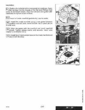 1993 Johnson Evinrude "ET" 9.9 thru 30 Service Repair Manual, P/N 508282, Page 102