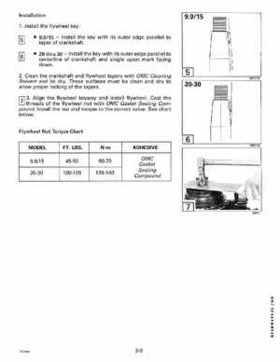 1993 Johnson Evinrude "ET" 9.9 thru 30 Service Repair Manual, P/N 508282, Page 112