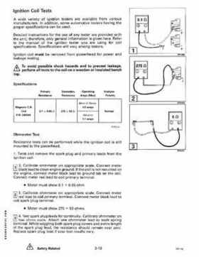 1993 Johnson Evinrude "ET" 9.9 thru 30 Service Repair Manual, P/N 508282, Page 113