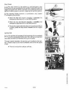 1993 Johnson Evinrude "ET" 9.9 thru 30 Service Repair Manual, P/N 508282, Page 116