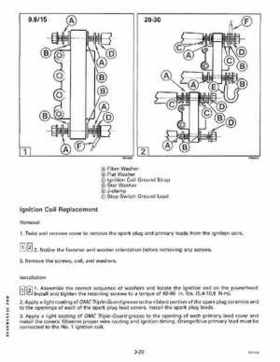 1993 Johnson Evinrude "ET" 9.9 thru 30 Service Repair Manual, P/N 508282, Page 123
