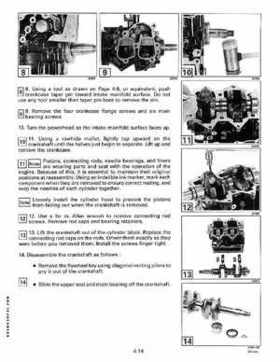 1993 Johnson Evinrude "ET" 9.9 thru 30 Service Repair Manual, P/N 508282, Page 150