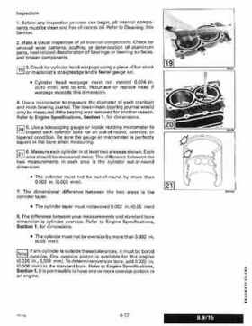 1993 Johnson Evinrude "ET" 9.9 thru 30 Service Repair Manual, P/N 508282, Page 153