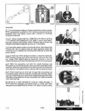 1993 Johnson Evinrude "ET" 9.9 thru 30 Service Repair Manual, P/N 508282, Page 155