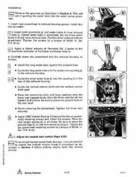 1993 Johnson Evinrude "ET" 9.9 thru 30 Service Repair Manual, P/N 508282, Page 160