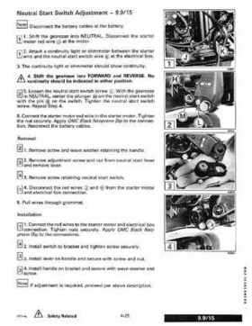 1993 Johnson Evinrude "ET" 9.9 thru 30 Service Repair Manual, P/N 508282, Page 161