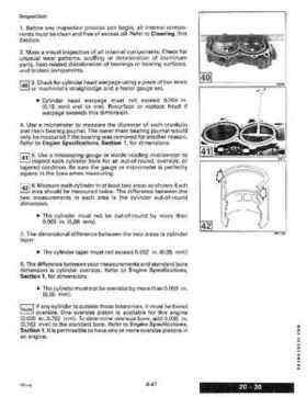 1993 Johnson Evinrude "ET" 9.9 thru 30 Service Repair Manual, P/N 508282, Page 177