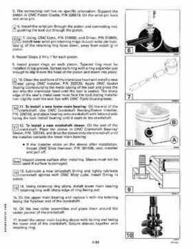 1993 Johnson Evinrude "ET" 9.9 thru 30 Service Repair Manual, P/N 508282, Page 180