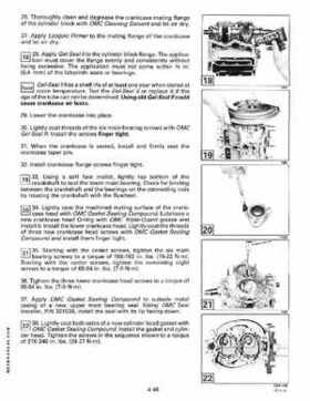 1993 Johnson Evinrude "ET" 9.9 thru 30 Service Repair Manual, P/N 508282, Page 182