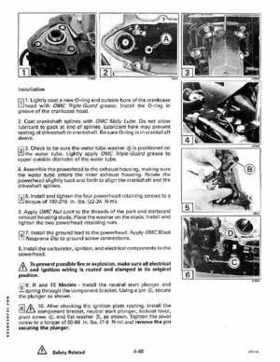 1993 Johnson Evinrude "ET" 9.9 thru 30 Service Repair Manual, P/N 508282, Page 184