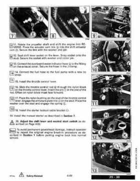 1993 Johnson Evinrude "ET" 9.9 thru 30 Service Repair Manual, P/N 508282, Page 185