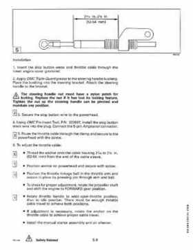 1993 Johnson Evinrude "ET" 9.9 thru 30 Service Repair Manual, P/N 508282, Page 202