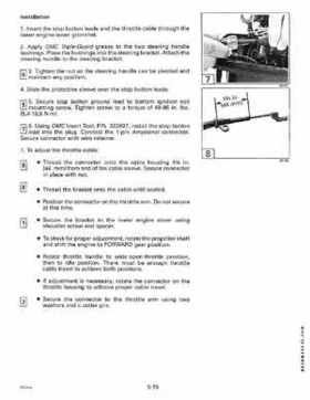 1993 Johnson Evinrude "ET" 9.9 thru 30 Service Repair Manual, P/N 508282, Page 208