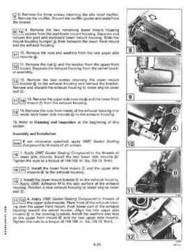 1993 Johnson Evinrude "ET" 9.9 thru 30 Service Repair Manual, P/N 508282, Page 213