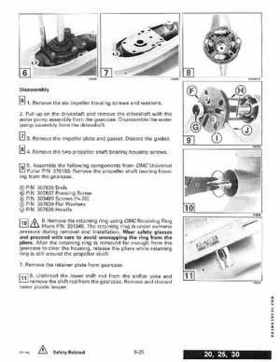 1993 Johnson Evinrude "ET" 9.9 thru 30 Service Repair Manual, P/N 508282, Page 244