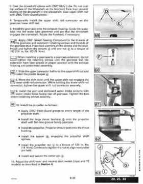 1993 Johnson Evinrude "ET" 9.9 thru 30 Service Repair Manual, P/N 508282, Page 254