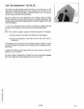 1993 Johnson Evinrude "ET" 9.9 thru 30 Service Repair Manual, P/N 508282, Page 255