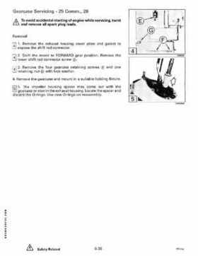 1993 Johnson Evinrude "ET" 9.9 thru 30 Service Repair Manual, P/N 508282, Page 257