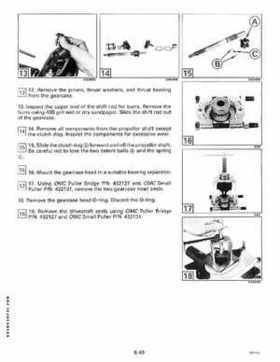 1993 Johnson Evinrude "ET" 9.9 thru 30 Service Repair Manual, P/N 508282, Page 259