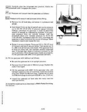1993 Johnson Evinrude "ET" 9.9 thru 30 Service Repair Manual, P/N 508282, Page 265