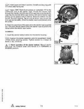1993 Johnson Evinrude "ET" 9.9 thru 30 Service Repair Manual, P/N 508282, Page 273