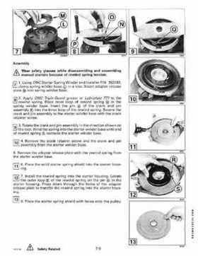 1993 Johnson Evinrude "ET" 9.9 thru 30 Service Repair Manual, P/N 508282, Page 276