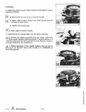 1993 Johnson Evinrude "ET" 9.9 thru 30 Service Repair Manual, P/N 508282, Page 278