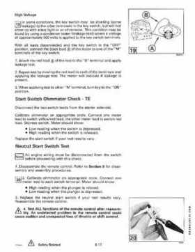 1993 Johnson Evinrude "ET" 9.9 thru 30 Service Repair Manual, P/N 508282, Page 295