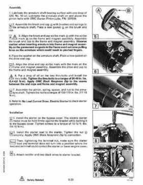 1993 Johnson Evinrude "ET" 9.9 thru 30 Service Repair Manual, P/N 508282, Page 298