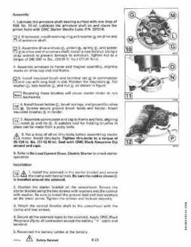 1993 Johnson Evinrude "ET" 9.9 thru 30 Service Repair Manual, P/N 508282, Page 301
