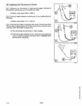1993 Johnson Evinrude "ET" 9.9 thru 30 Service Repair Manual, P/N 508282, Page 307