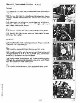 1993 Johnson Evinrude "ET" 9.9 thru 30 Service Repair Manual, P/N 508282, Page 308